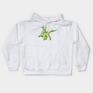 Pretztail: Green Kids Hoodie